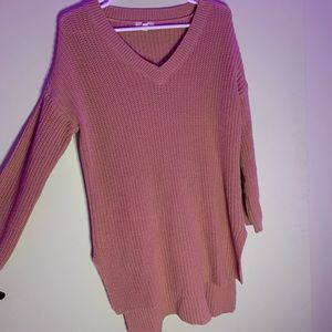 Blush knitted sweater